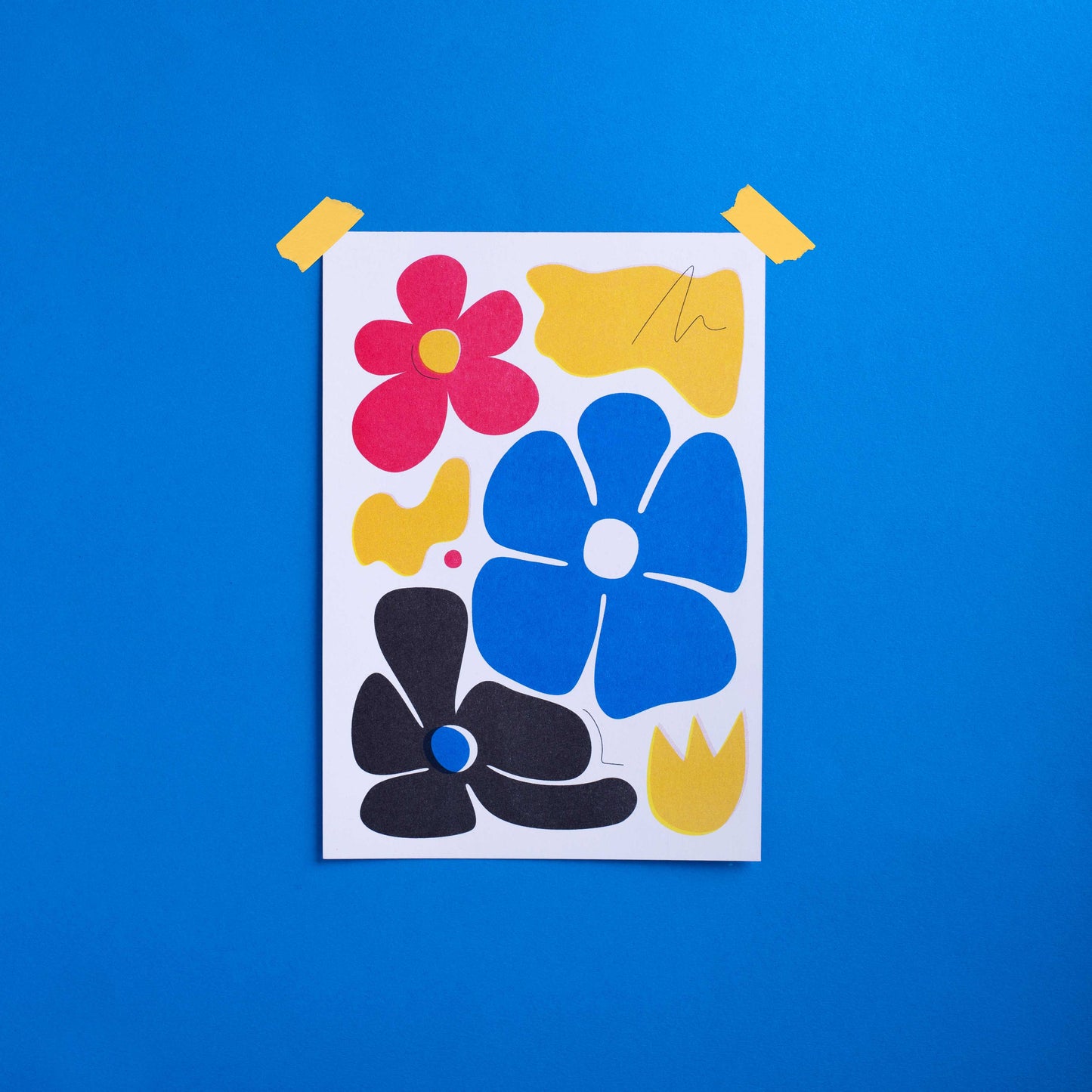 BLOMST A5 Riso Print